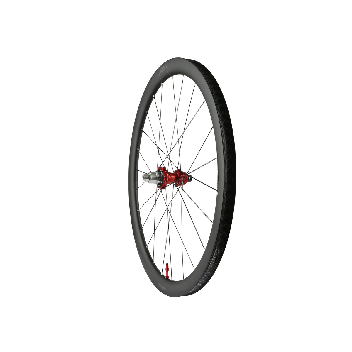 HOPE RX40 700C carbon achterwiel, rode Pro 5-naaf