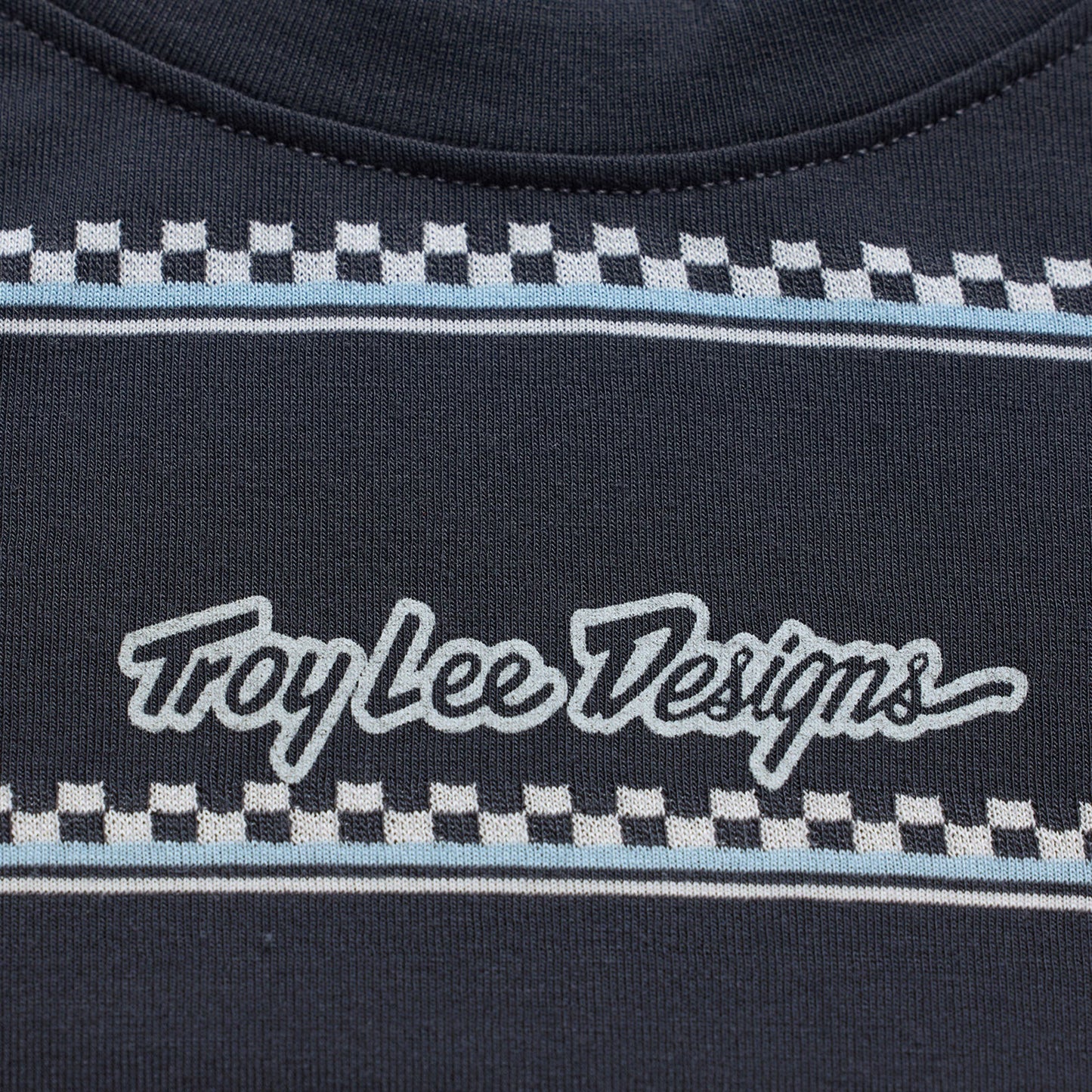 Maillot TROY LEE DESIGNS LILIUM RIDE CHECKED OUT Femme Manches Courtes Carbon