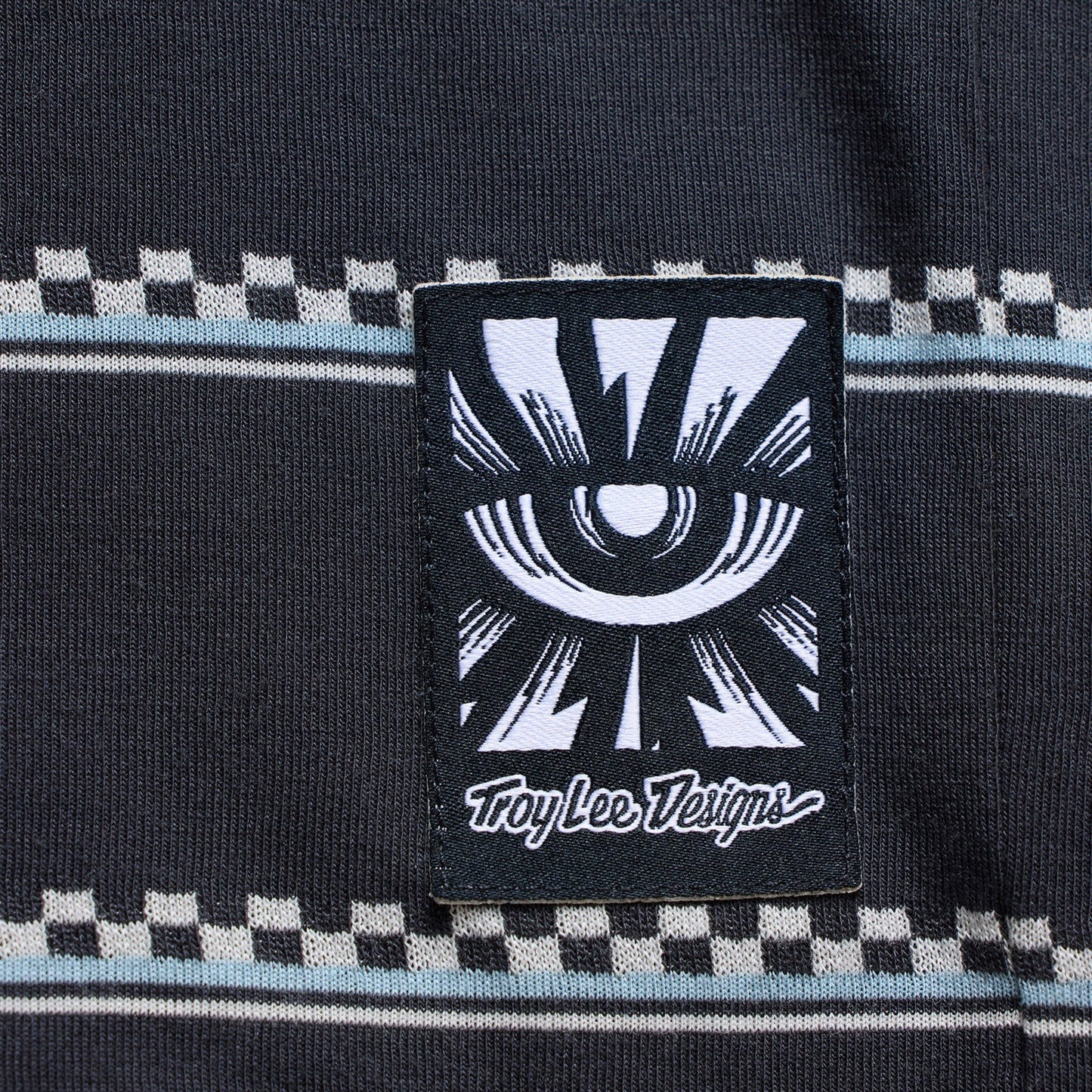 Maillot TROY LEE DESIGNS LILIUM RIDE CHECKED OUT Femme Manches Courtes Carbon