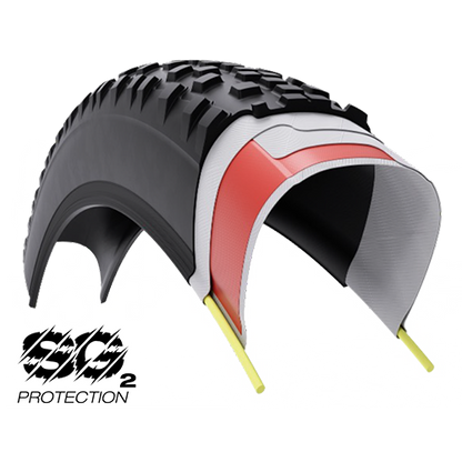 Pneu WTB RESOLUTE TCS LIGHT FAST ROLLING DUAL DNA SG2 120tpi 700x42c Tubeless Ready Preto