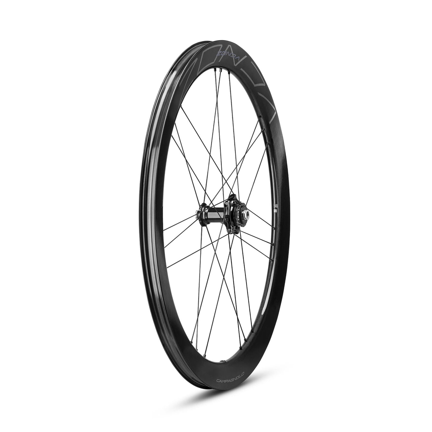 Pair of CAMPAGNOLO ZONDA CARBONE H50 DISC 2WF C25 wheels