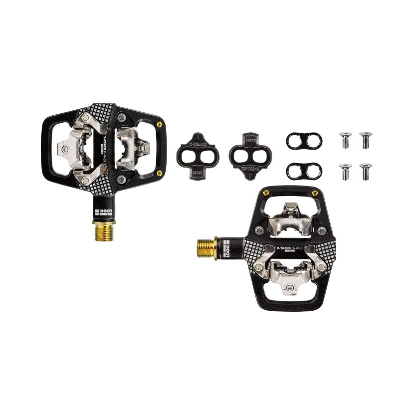 LOOK X-TRACK EN-RAGE PLUS Titanium SPD-pedaler i sort