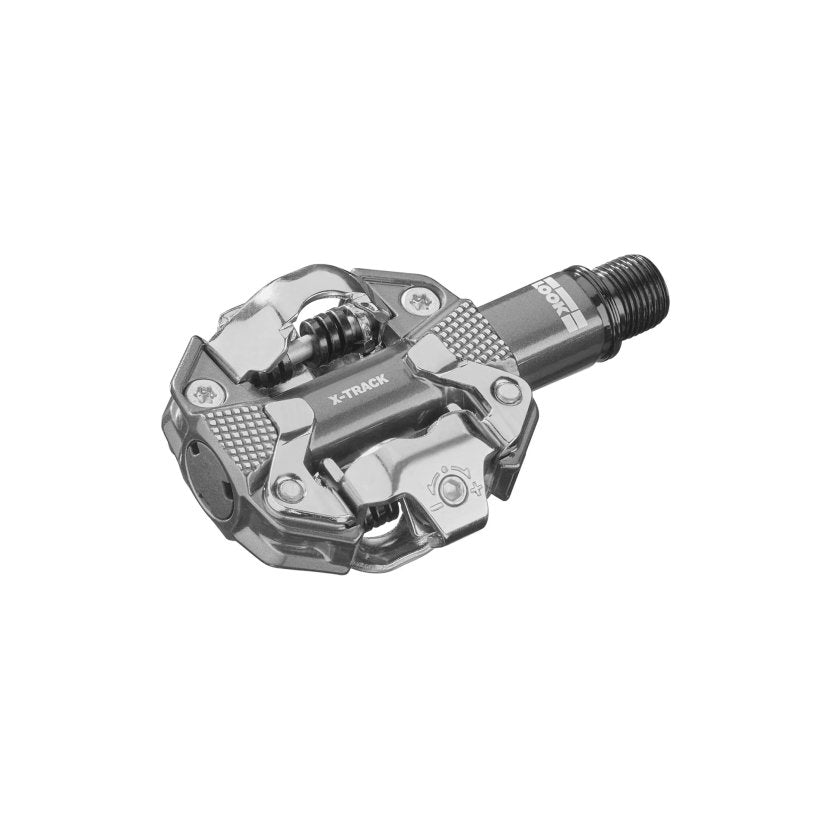 LOOK X-TRACK SPD-pedaler i Metallic Grey