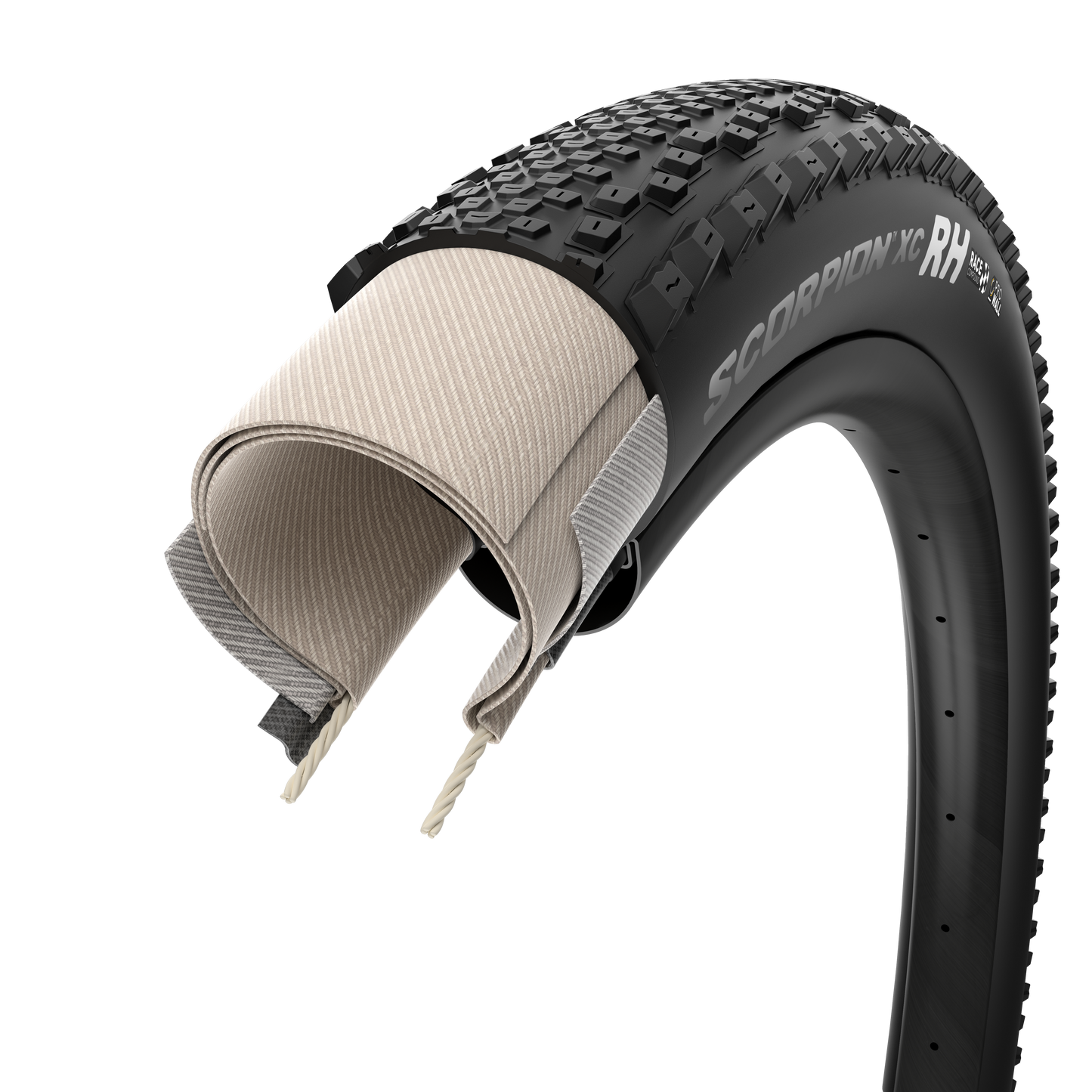 PIRELLI SCORPION RACE XC RH ProWall 29x2.40 Tubeless Ready Soft Sort-dæk