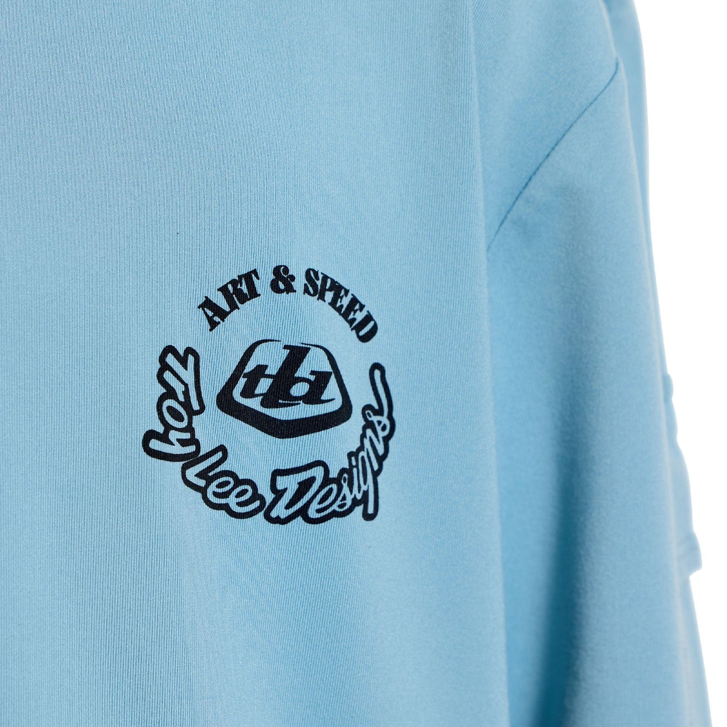 TROY LEE DESIGNS RUCKUS RIDE CARBS Junior Långärmad Jersey Blå