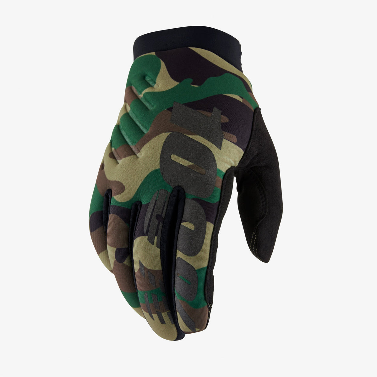 Gants 100% BRISKER Camo/Vert