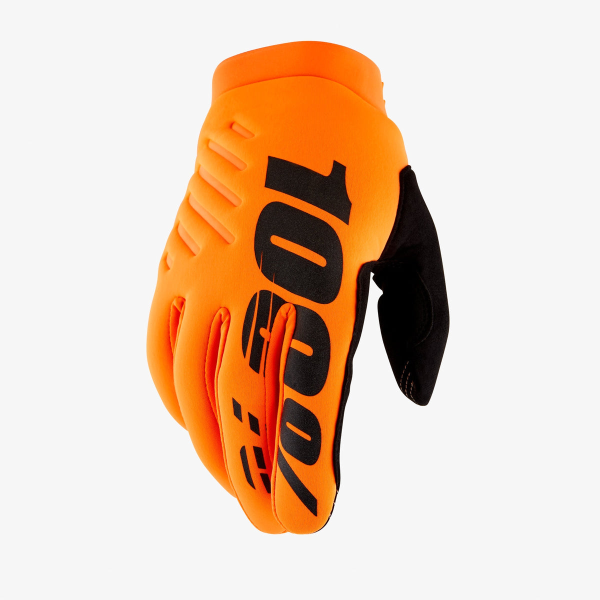 100% BRISKER Gloves Orange/Black
