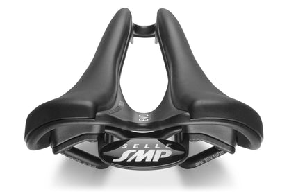 Selle SMP EVO PLUS Largeur 140mm Rails Inox Noir