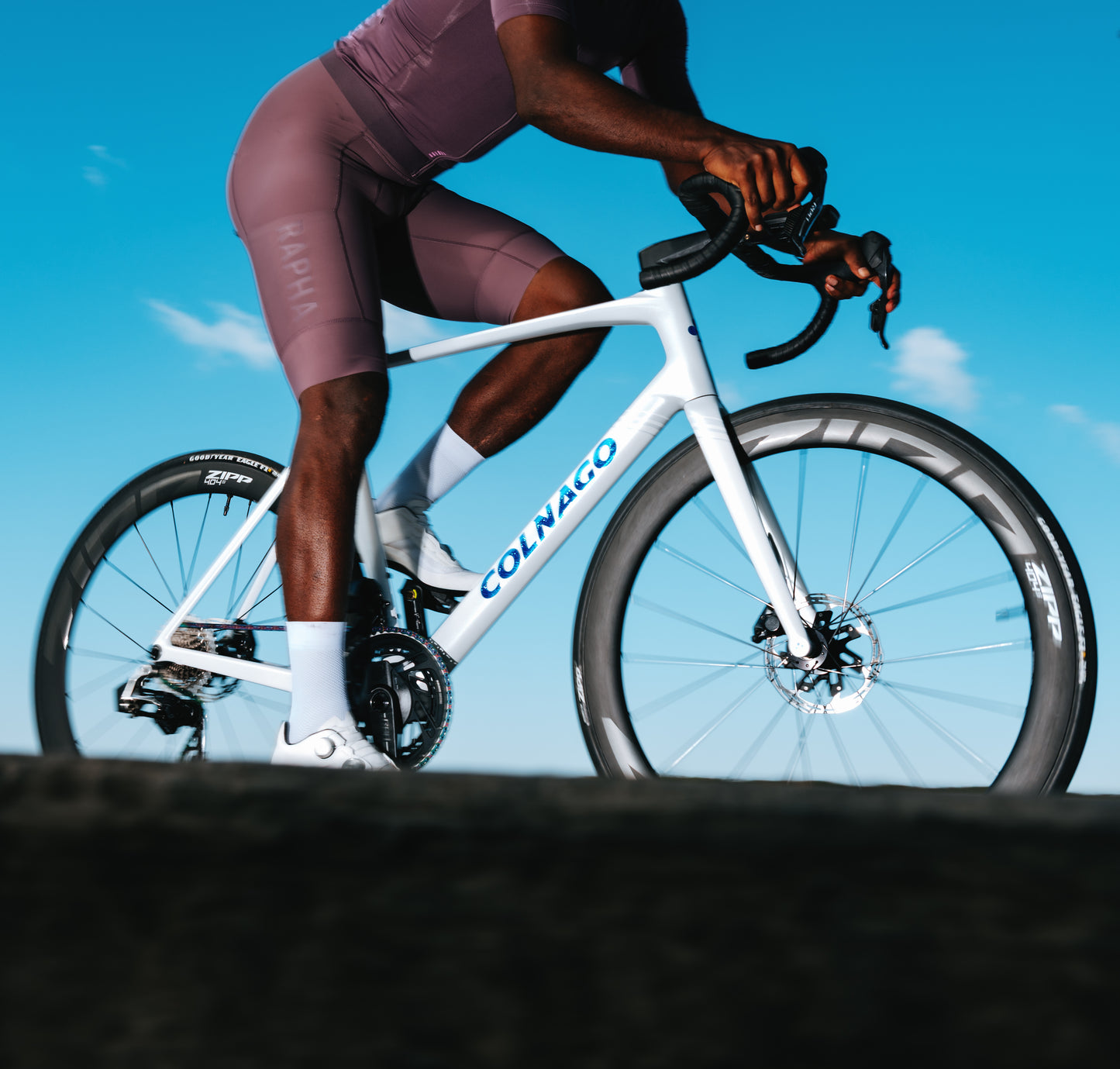 ZIPP 404 S A1 forhjul Sort