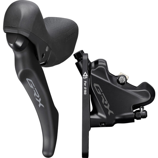 Ляв лост и преден спирачен апарат SHIMANO GRX BL-RX600-L + BR-RX400 1x11S Flat Mount