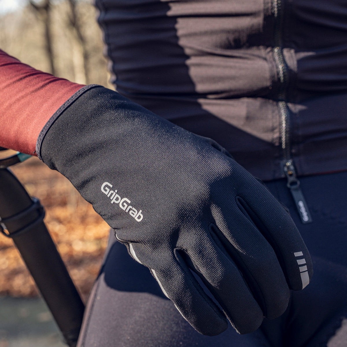 GRIPGRAB PACR WINDPROOF SPRING AUTUMN Handschuhe Schwarz