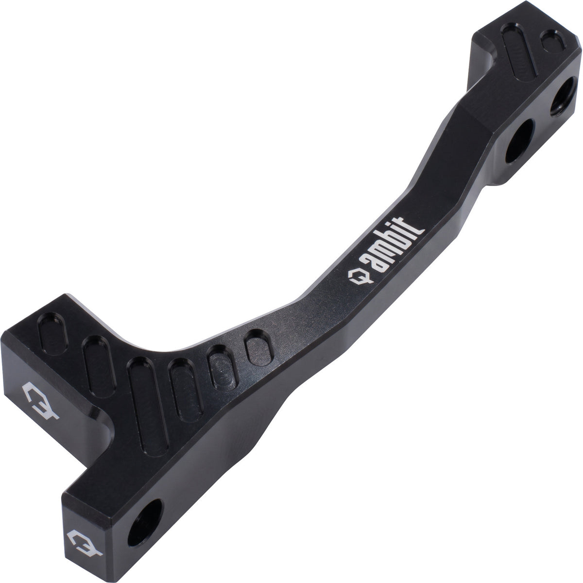 Bromsoksadapter fram/bak PM/PM AMBIT +20 mm (180–200 mm) svart