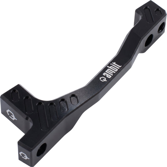 Adapter zacisku hamulcowego przedni / tylny PM/PM AMBIT +20 mm (180–200 mm) czarny