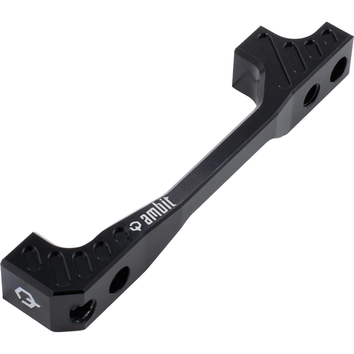 Priekinio / galinio stabdžių suporto adapteris PM/PM AMBIT +40 mm, juodas