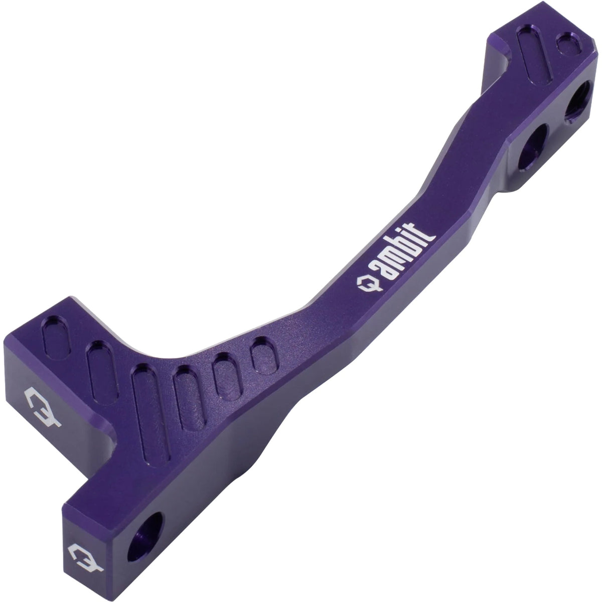 Bremsekaliberadapter til for- og baghjul PM/PM AMBIT +20 mm (180–200 mm) lilla