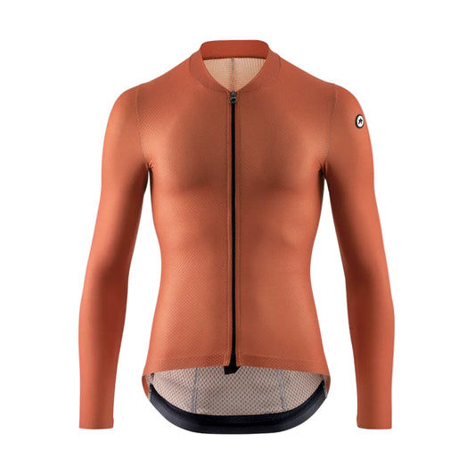 Maglia ASSOS MILLE GT S11 a maniche lunghe marrone ruggine