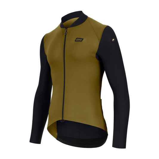 Maglia ASSOS MILLE GTO C2 a maniche lunghe color ocra millennio