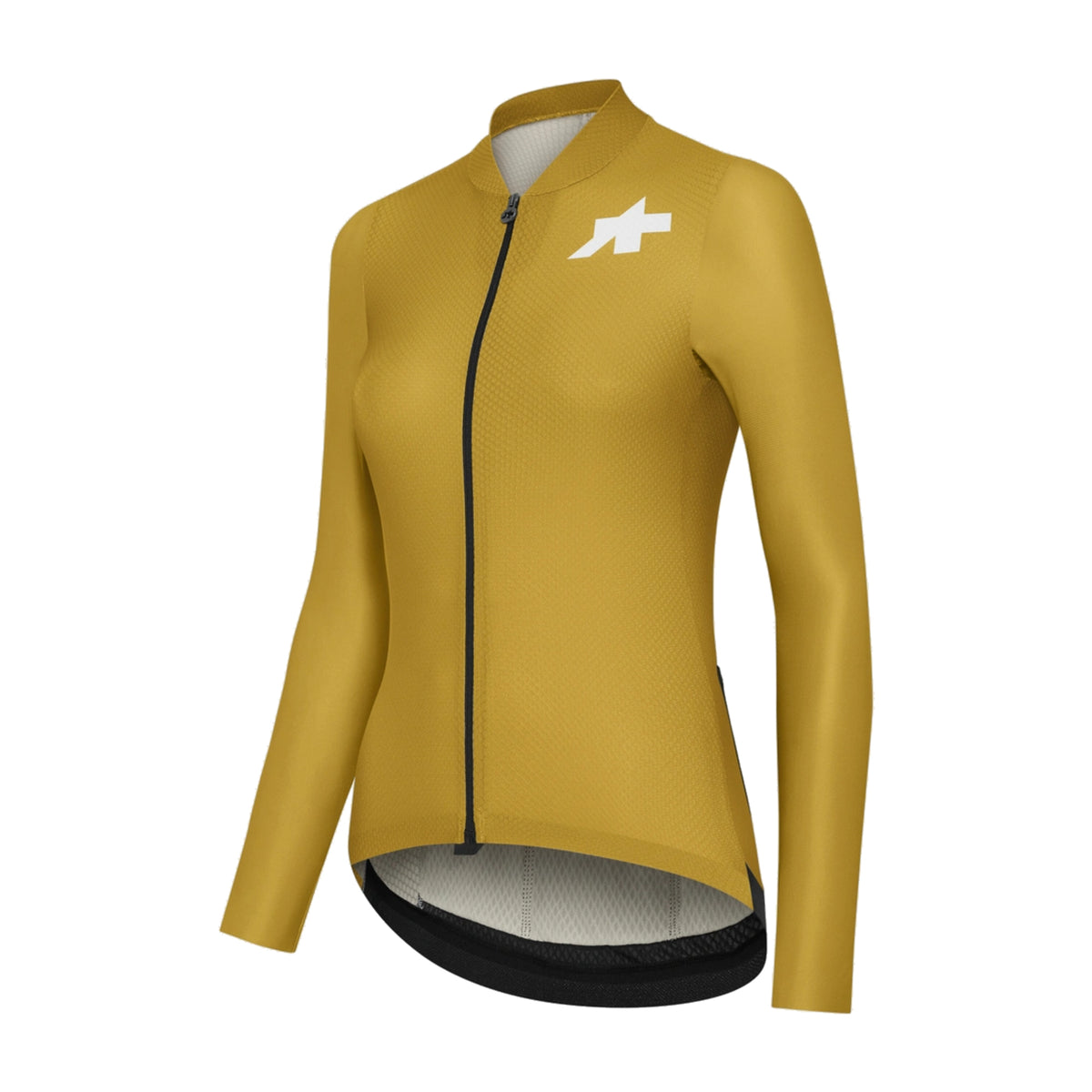Maglia ASSOS UMA GT S11 EVO a maniche lunghe da donna giallo dorato