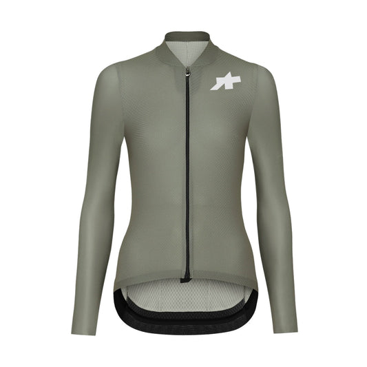 Maglia ASSOS UMA GT S11 EVO a maniche lunghe da donna verde