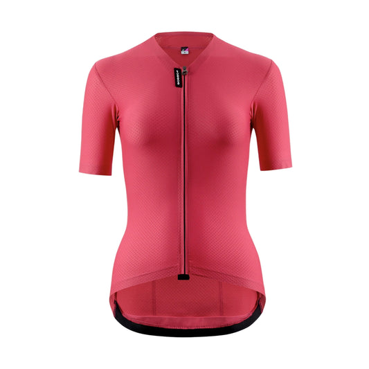 Maglia ASSOS DYORA R S11 a maniche corte da donna color bacca