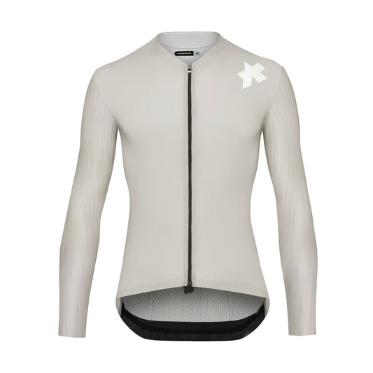 Maglia ASSOS EQUIPE RS S11 a maniche lunghe color latte di mandorla