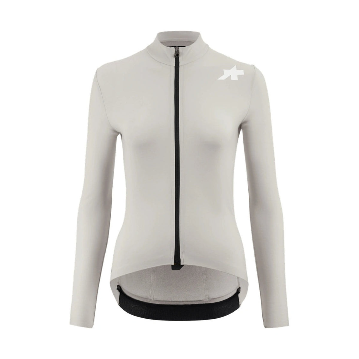 Dámský cyklistický dres ASSOS MILLE GT SPRING FALL S11 s dlouhým rukávem, bílý