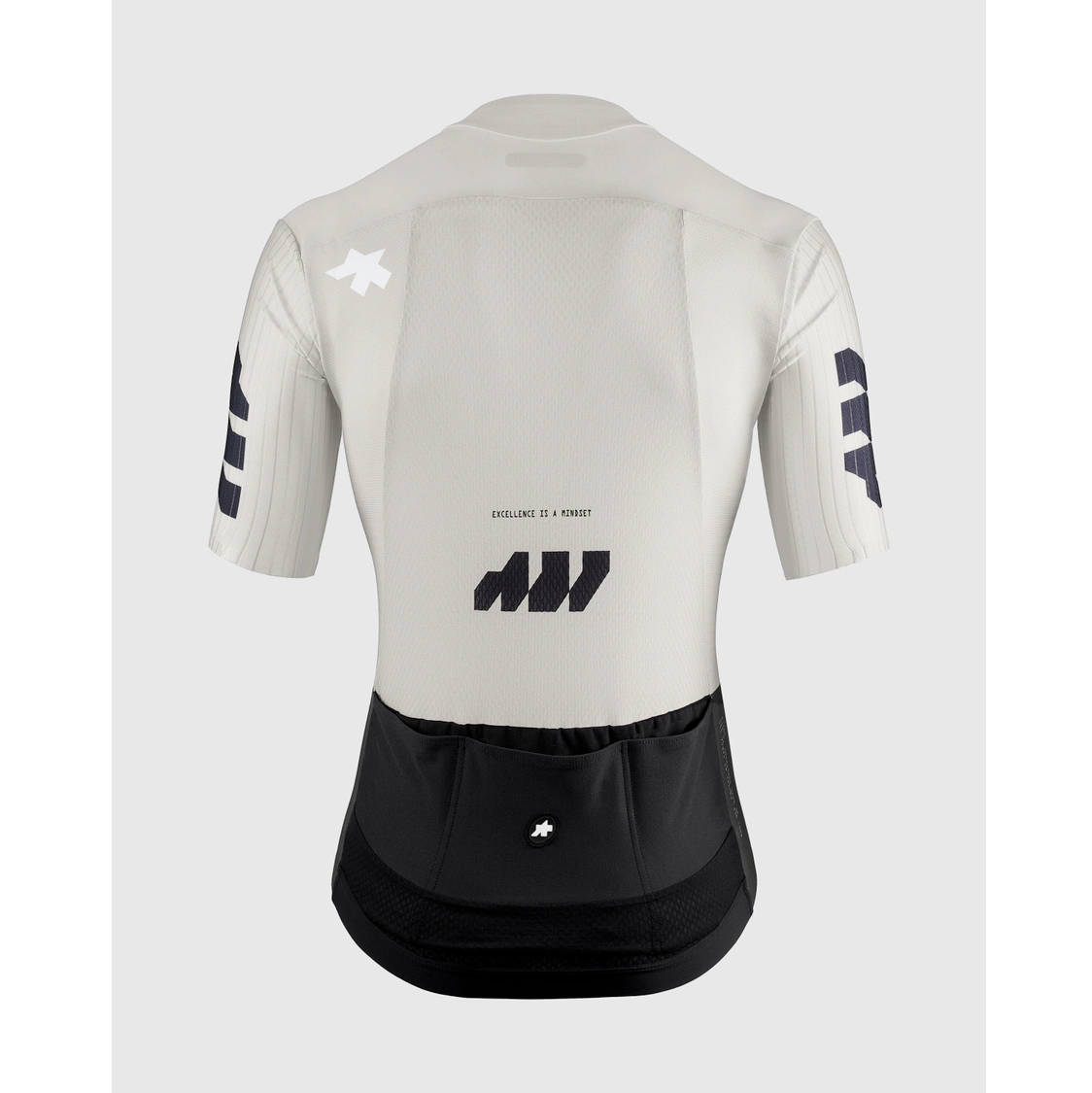 ASSOS EQUIPE RS S11 Maglia a maniche corte bianca con qualcosa da dire