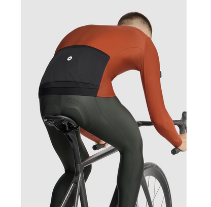 Maglia ASSOS MILLE GT SPRING FALL C2 Maniche Lunghe Rusty Brown