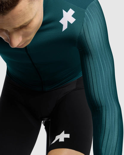 Maglia ASSOS EQUIPE RS S11 Maniche Lunghe Petrol