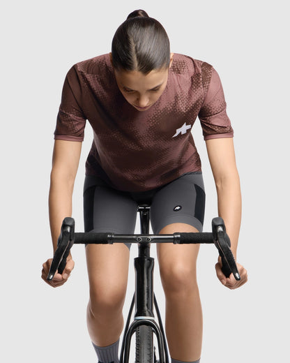 Maillot ASSOS TACTICA T5 MUD FLAGE Manga Corta Marrón