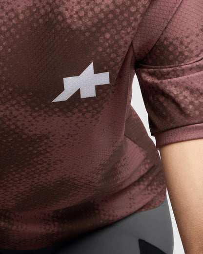 Maillot ASSOS TACTICA T5 MUD FLAGE Manga Corta Marrón