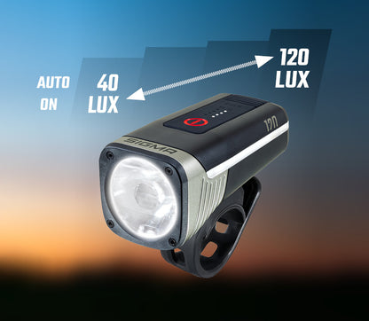 SIGMA AURA 120 LINK - Mode AUTO avec capteur de luminosité
