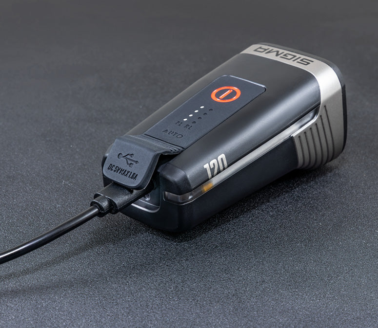 SIGMA AURA 120 LINK – opladen via USB-C