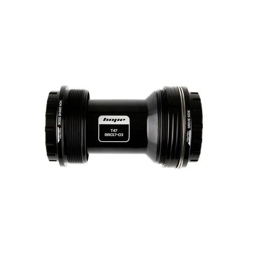 Boîtier de Pédalier HOPE T47 68/73 mm Axe 24 mm Noir