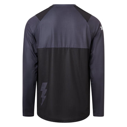 Maglia USWE BERG MTB Maniche Lunghe Nera