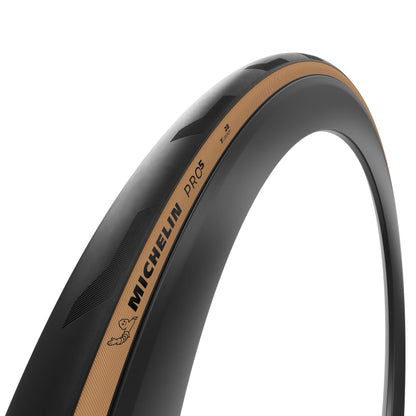Copertone MICHELIN PRO 5 linea Competizione Tubeless Ready classico beige
