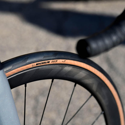 Copertone MICHELIN PRO 5 linea Competizione Tubeless Ready classico beige