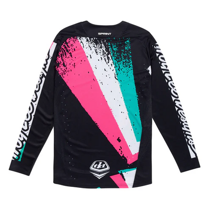 TROY LEE DESIGNS SPRINT FULL PULL Pitkähihainen Paita Musta