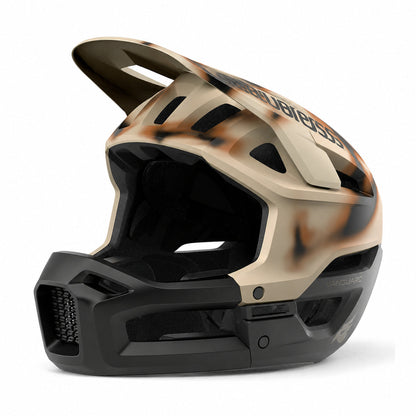 Full-face MTB čelada BLUEGRASS VANGUARD CORE MIPS rjava/bež