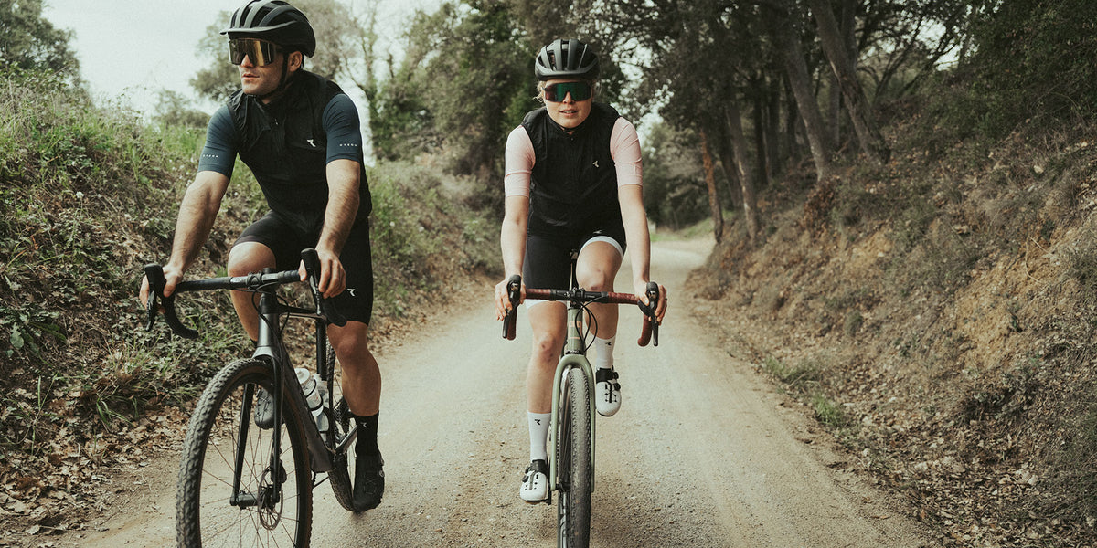 Nastro manubrio ERGON BT Allroad montato su un manubrio da gravel