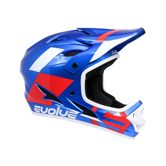 Κράνος Evolve Storm μπλε και κόκκινο