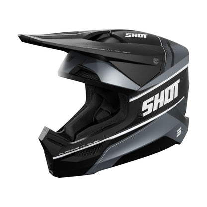 BMX-hjelm SHOT FURIOUS Dust Black Matt