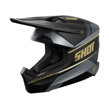 BMX-hjelm SHOT FURIOUS Dust Gold Mat