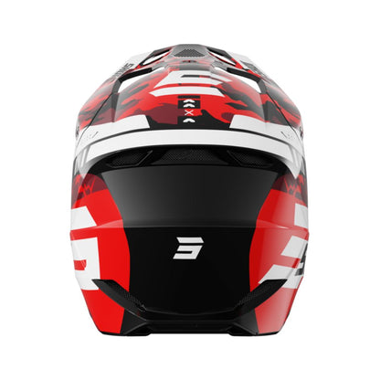 Kask BMX SHOT FURIOUS Junior Flash Red Glossy