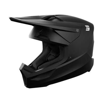BMX-hjelm SHOT FURIOUS Solid Sort Mat