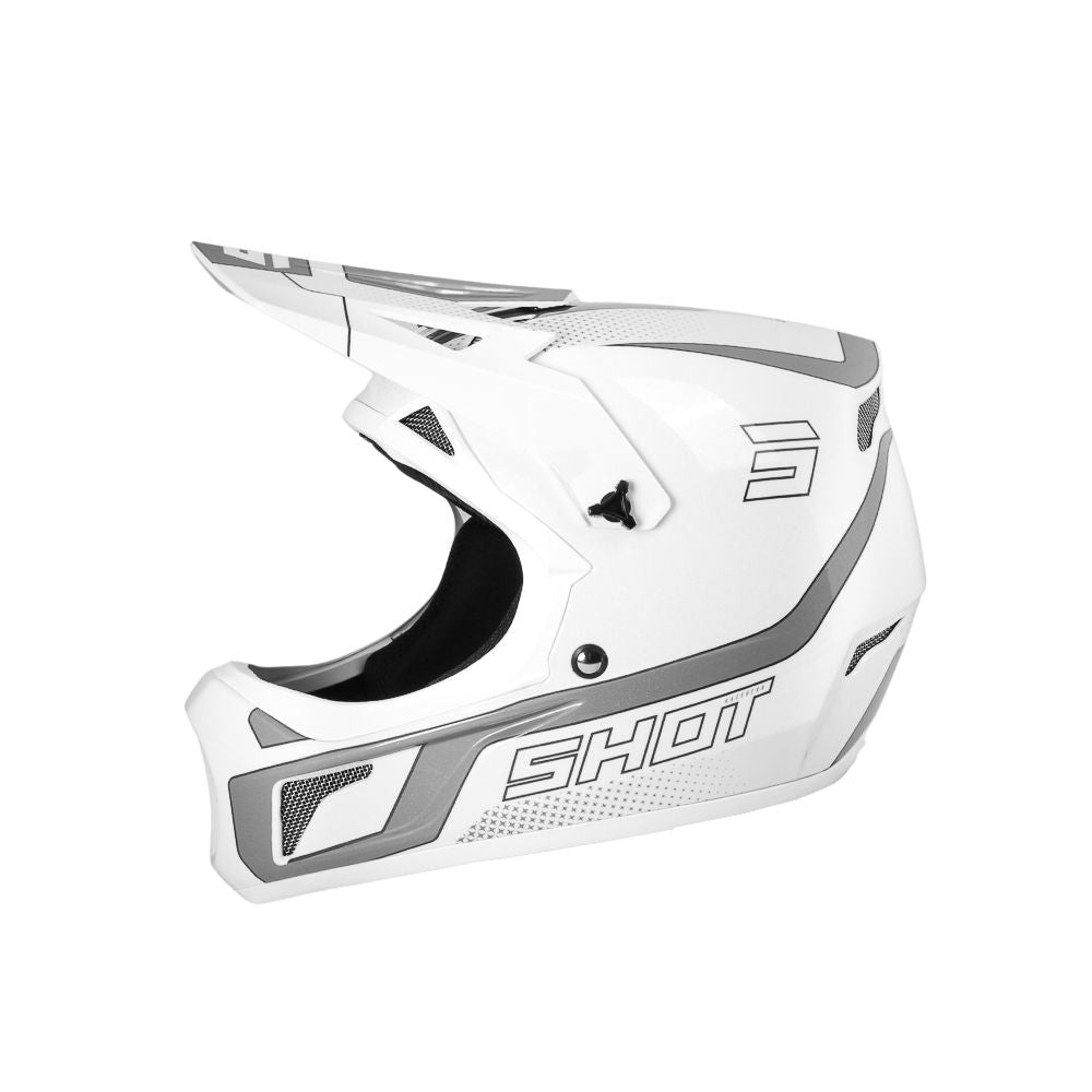 SHOT ROGUE Armada BMX Helmet White Pearly
