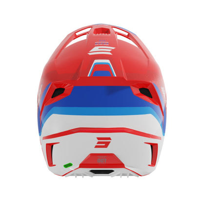 BMX-hjelm SHOT SPEED Atomic Red Pearly