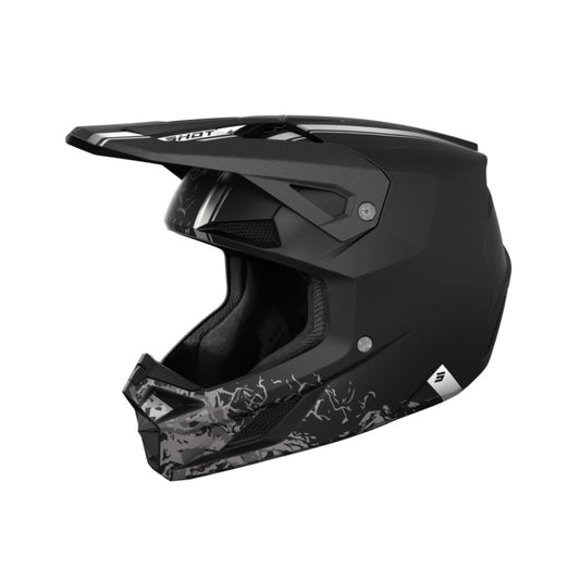 Κράνος BMX SHOT SPEED Battle Black Matt