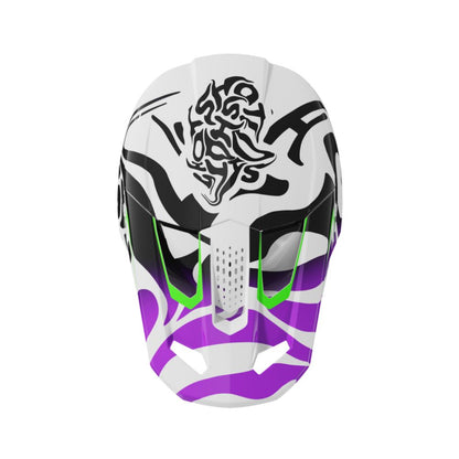 Casco BMX SHOT SPEED Junior Ghost Purple Glossy