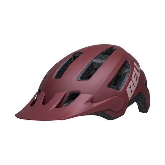 Kask MTB BELL NOMAD 2 MIPS różowy matowy — widok z lewej strony